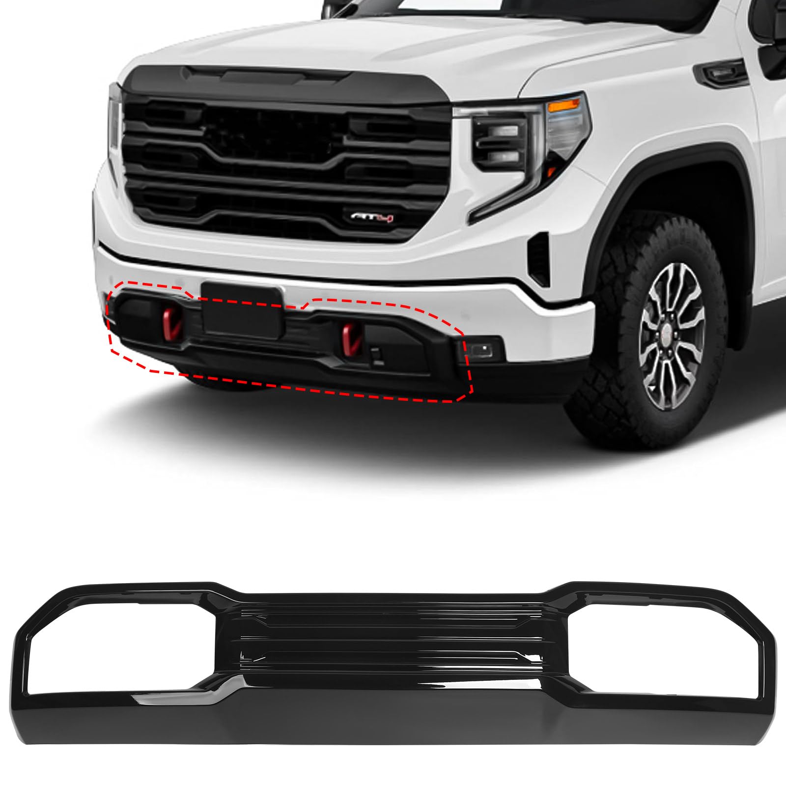 Amazon.com: VLINCAR Front Lower Skid Plate Valance Compatible with